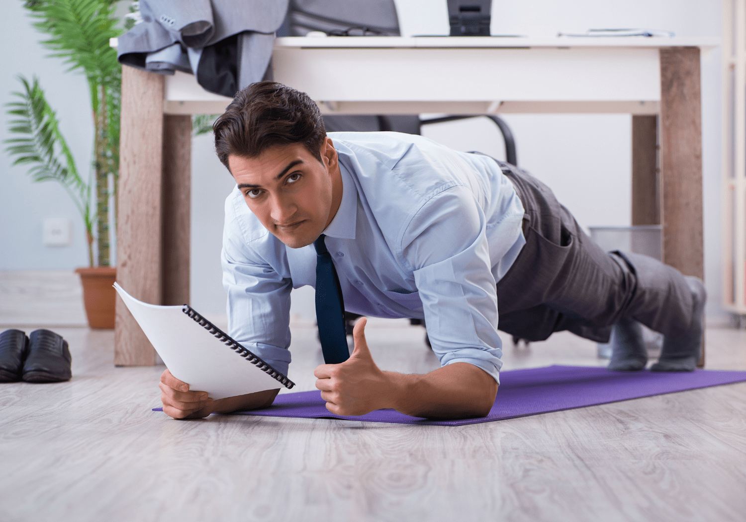 Fitplan voor op de werkvloer