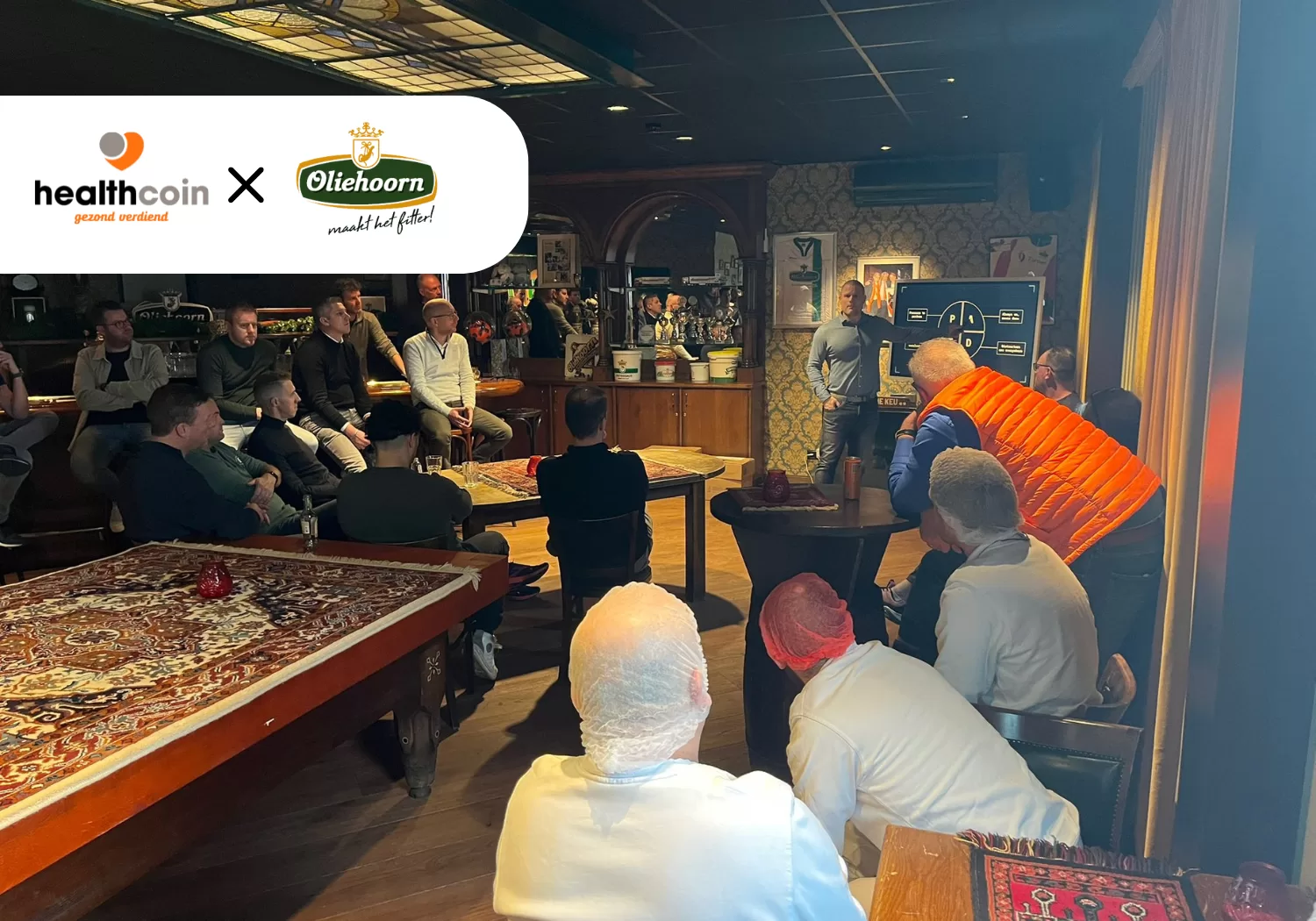 Oliehoorn maakt het fitter met Michael Kortekaas